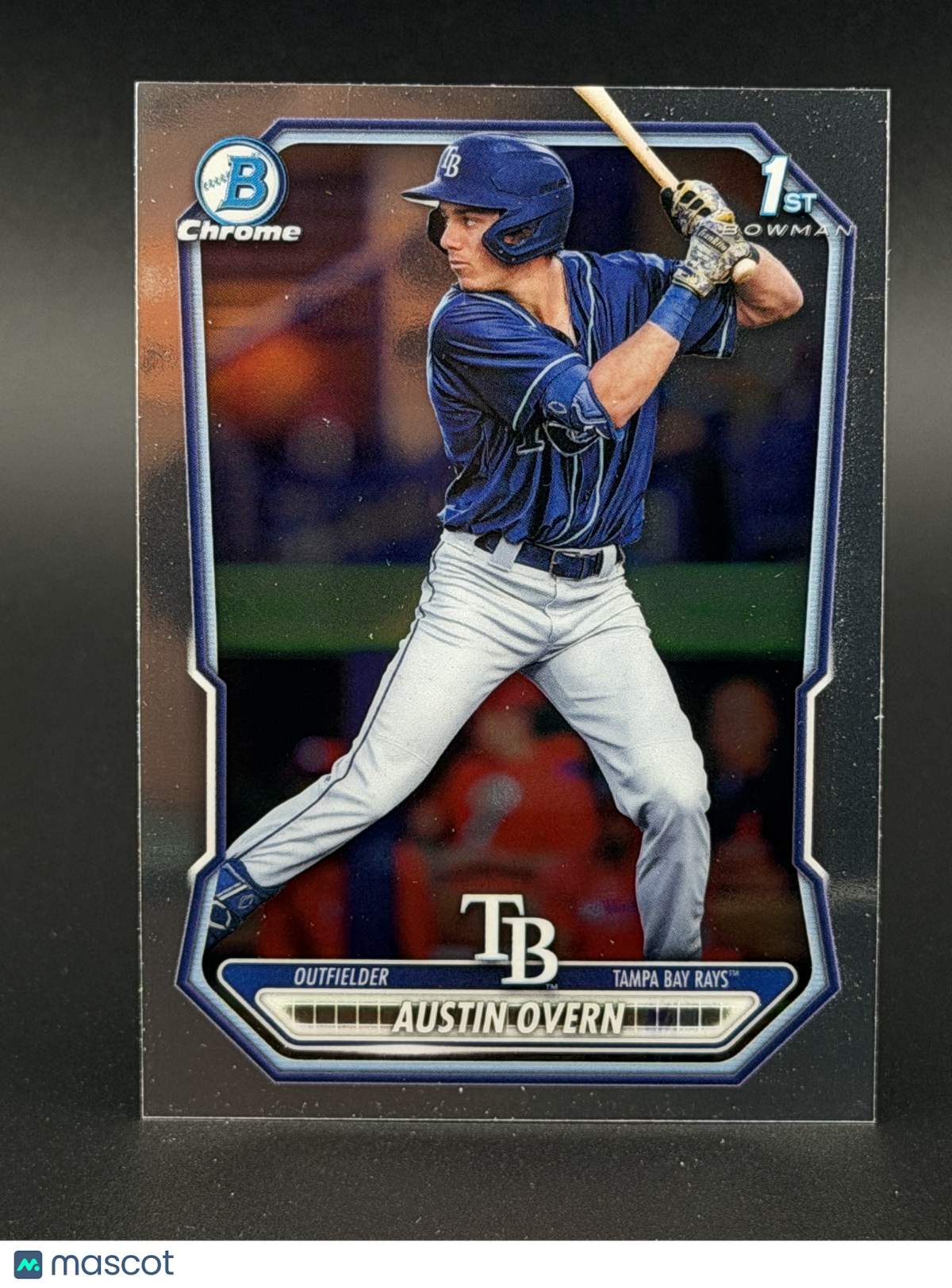 2026 Bowman Chrome Baseball Austin Overn #BCP-237 1st Bowman