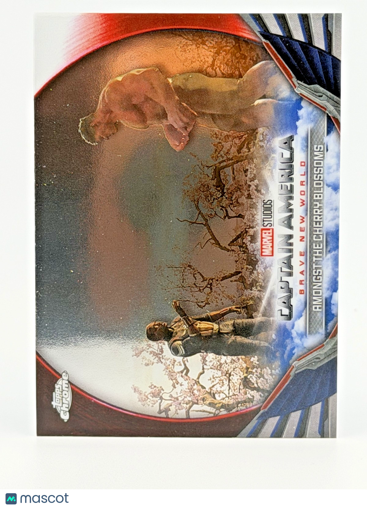 2025 Topps Chrome Marvel #BNW-25 Captain America - Amongst the Cherry Blossoms
