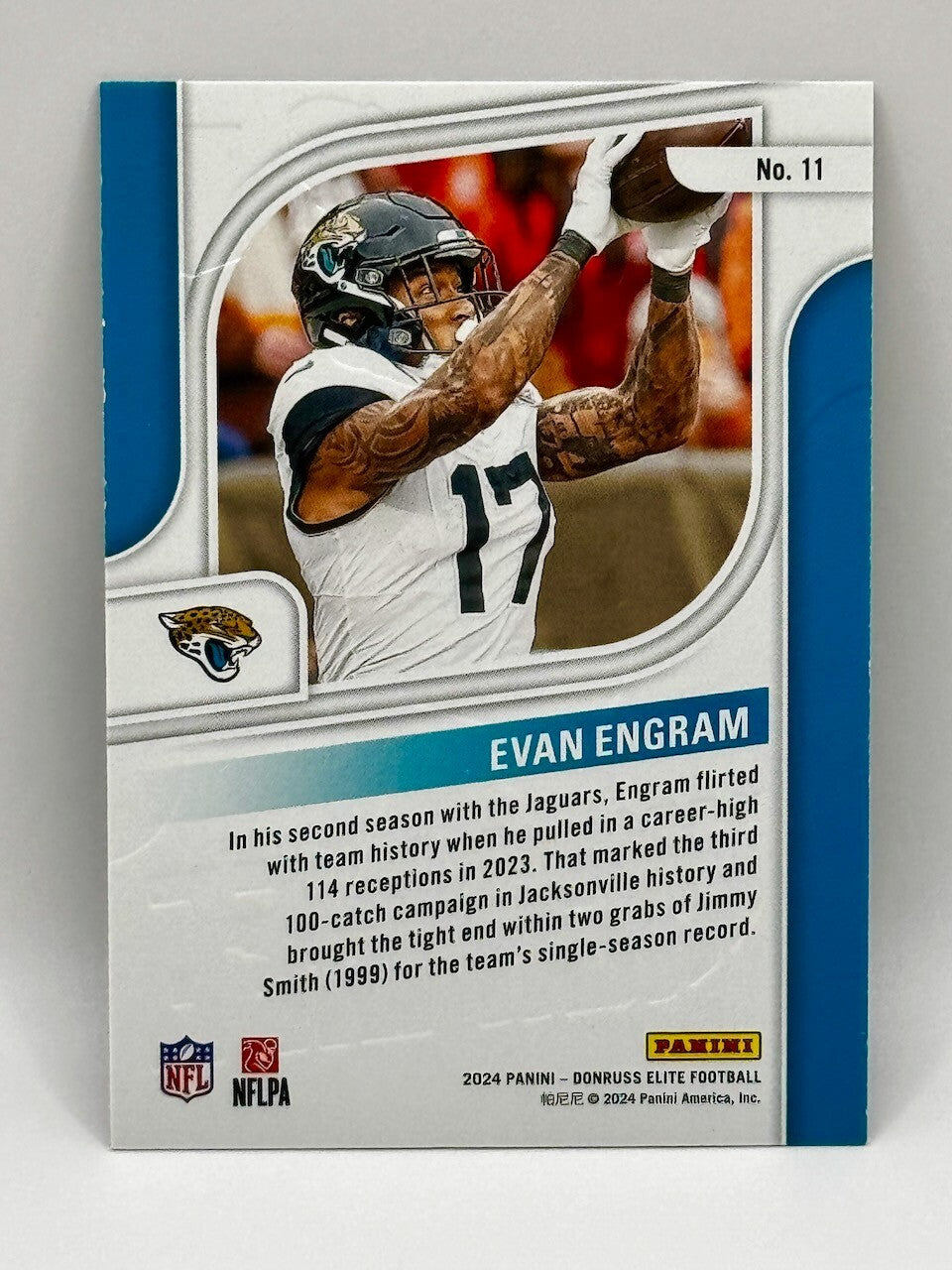 2024 DONRUSS ELITE - HIGH LIFE #11 - EVAN INGRAM - JAGUARS STAR