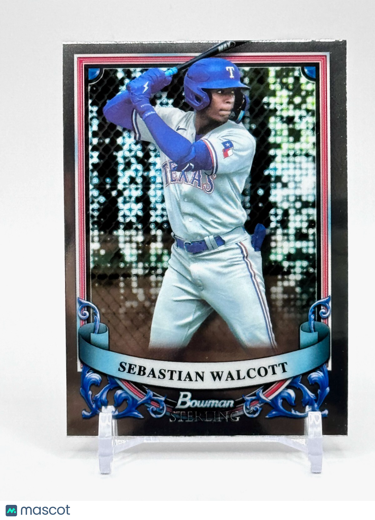 2024 BOWMAN STERLING PROSPECTS #BSP-14 - SEBASTIAN WALCOTT - RANGERS