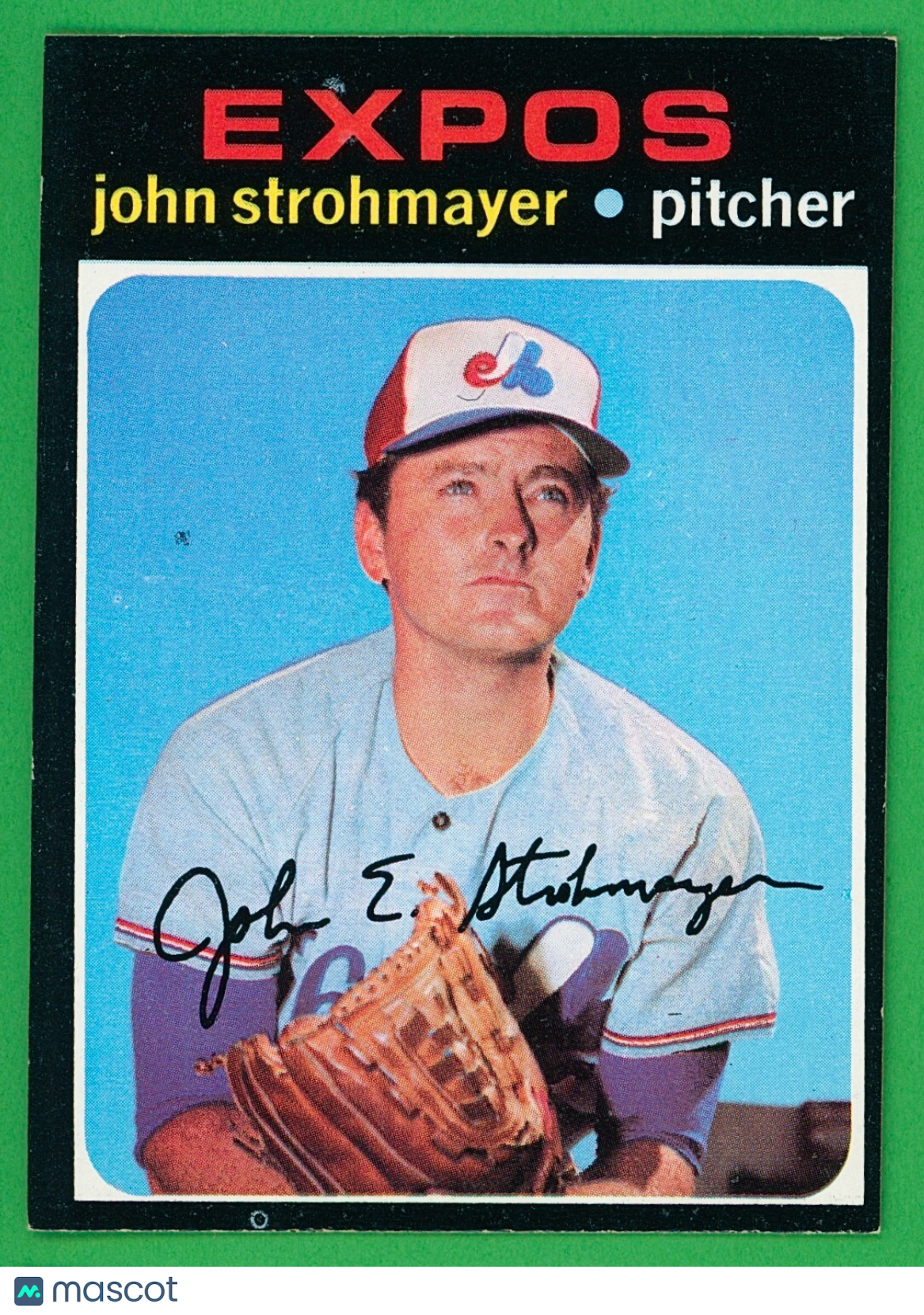1971 Topps - John Strohmayer #232 (RC) Rookie EXNM