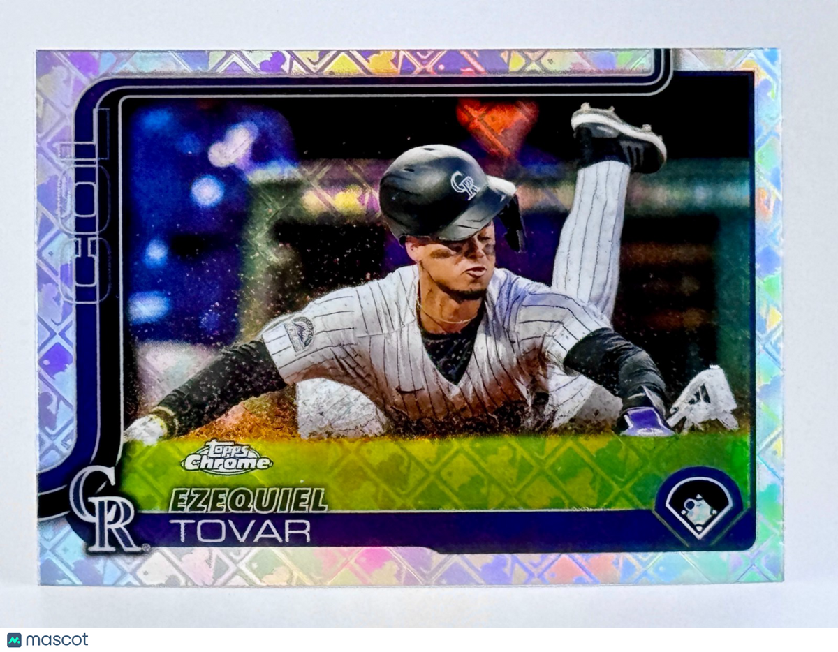 ⚾️ 2025 Topps Chrome Logofractor #154 Ezequiel Tovar