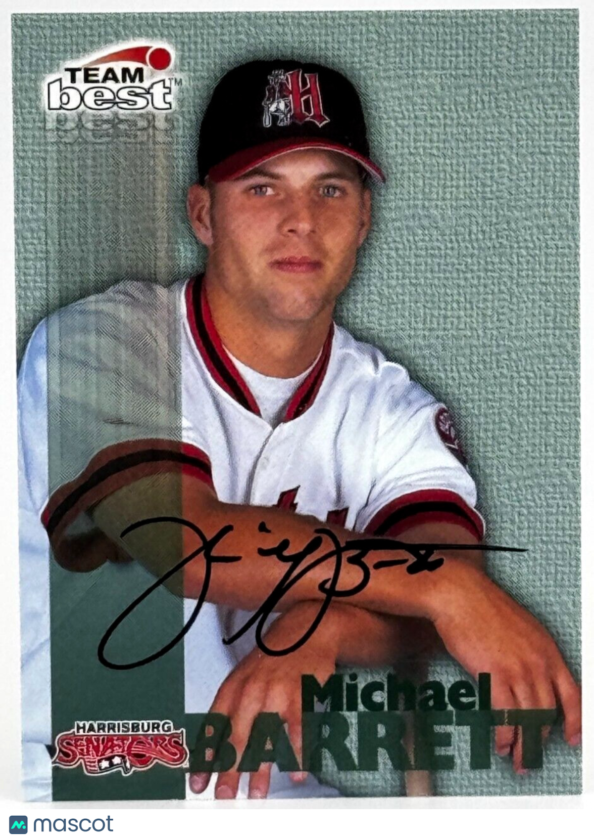 1999 Team Best - Autographs Michael Barrett (AU) - Harrisburg