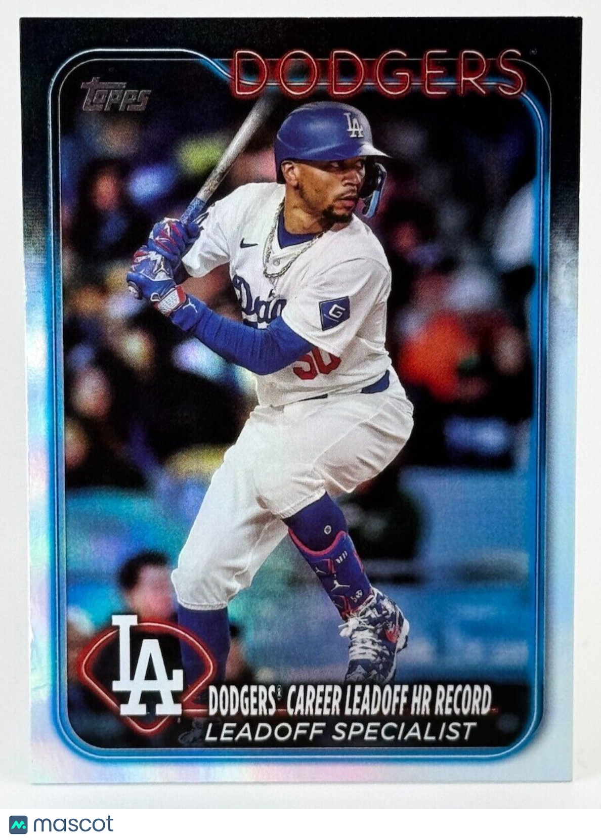 2024 Topps Update Series - Highlights Checklist Refractor #US334 Mookie Betts
