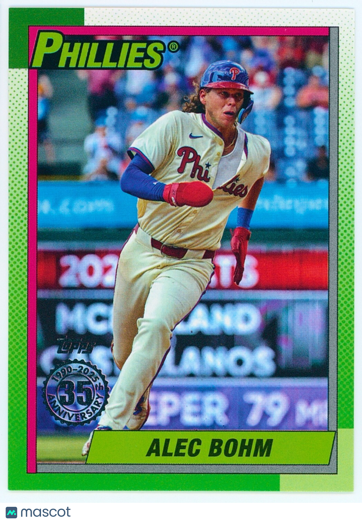 ⚾️ 2025 Topps Series 2 #90B2-21 1990 Topps 35th Anniversary - Alec Bohm