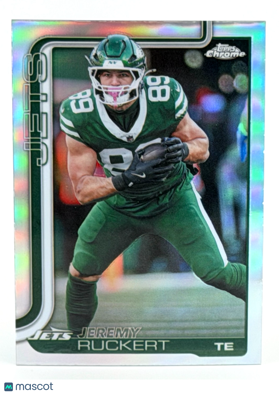 🏈 2025 Topps Chrome Football #239 Jeremy Ruckert - REFRACTOR