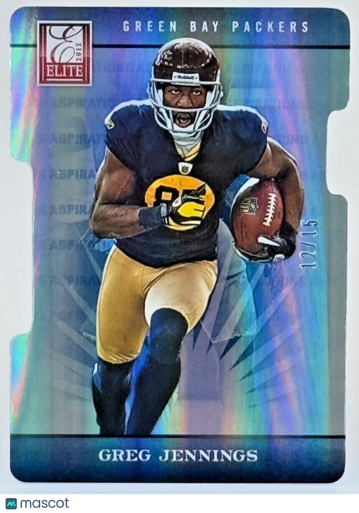 2012 Panini Elite Aspirations Die-Cut Refractor (12/15) Greg Jennings #40
