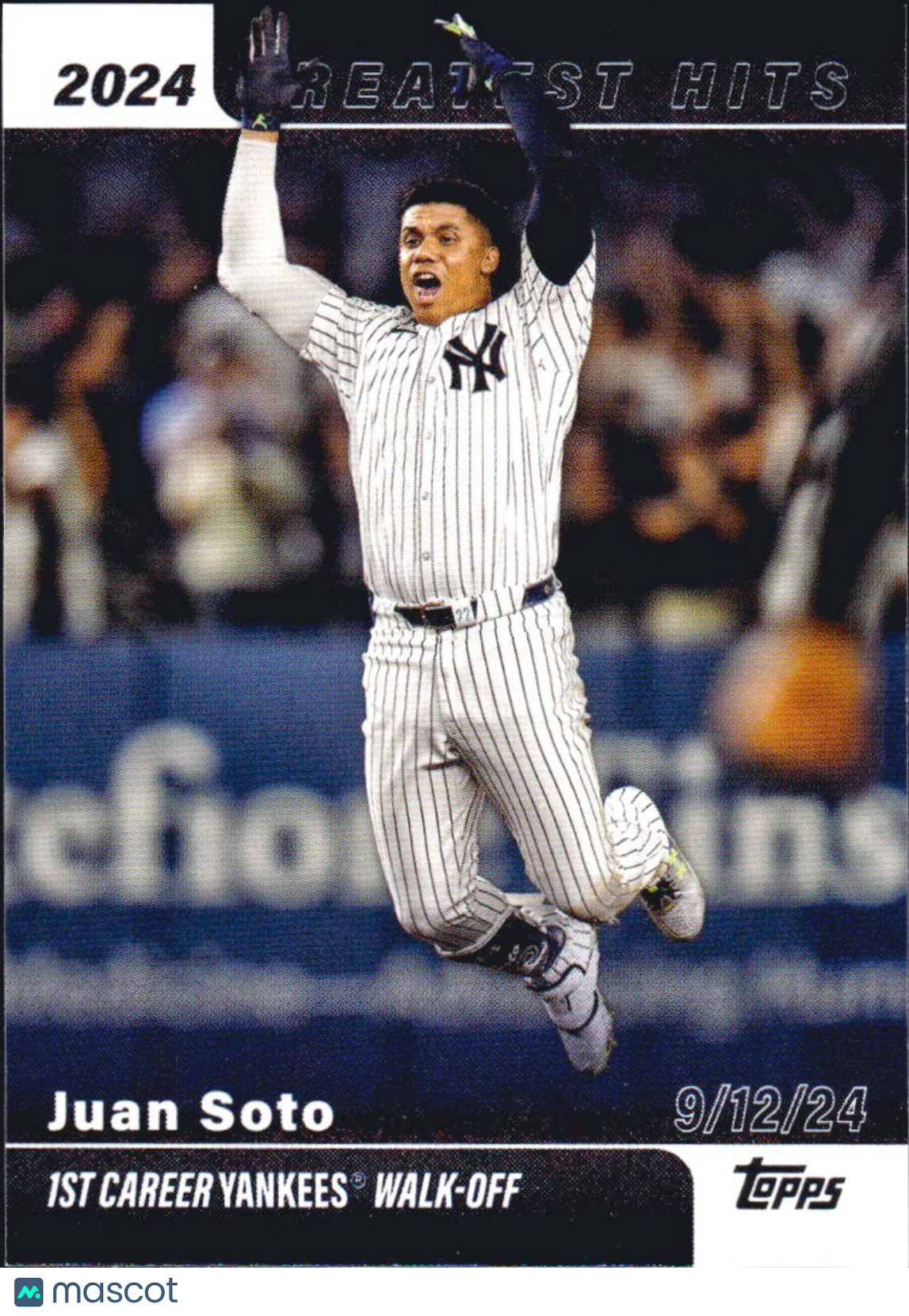 ⚾️ 2025 Topps Series 1 #GH-15 2024 Greatest Hits - Juan Soto - Yankees