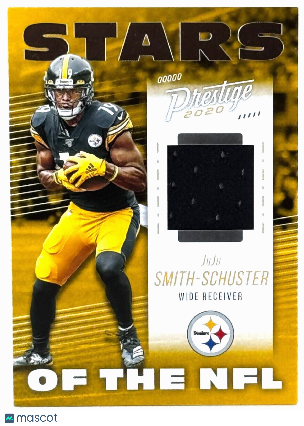 2020 Panini Prestige - Stars Of The NFL Black Patch #SN-JU Juju Smith-Schuster