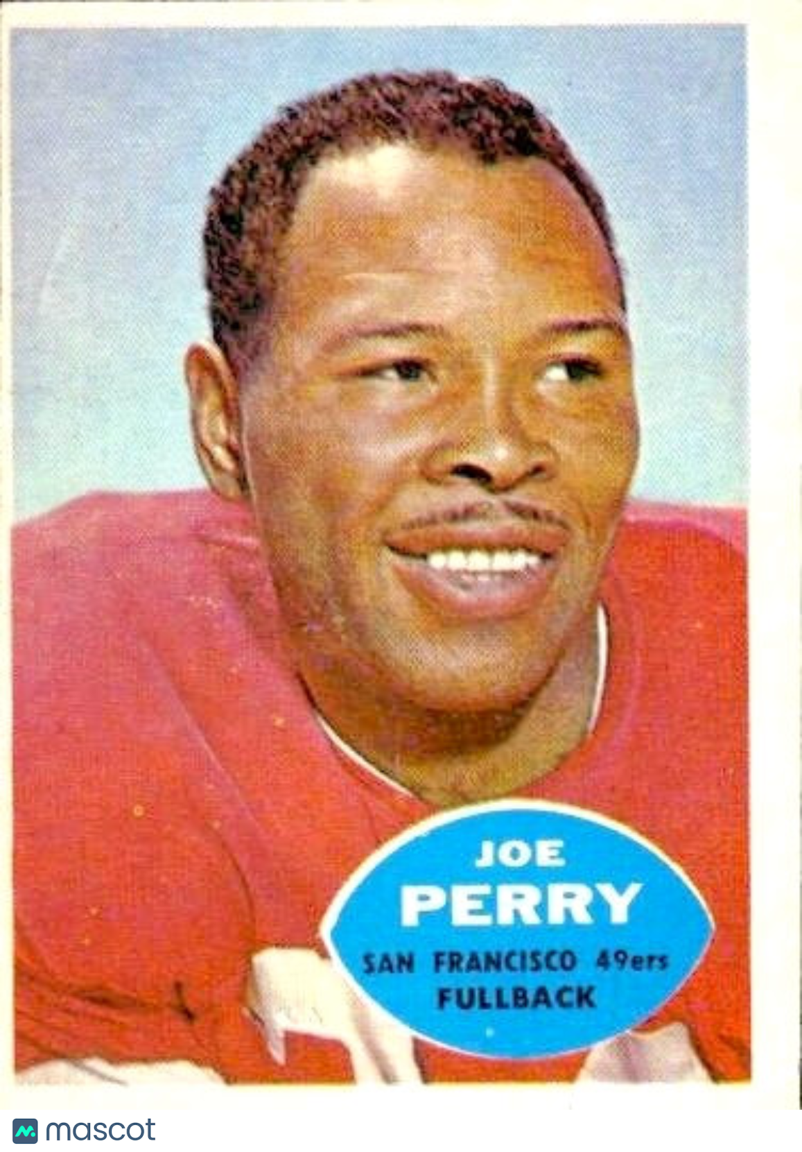 1960 Topps - #114 Joe Perry (HOF) - 49ers - EX+ (OC)