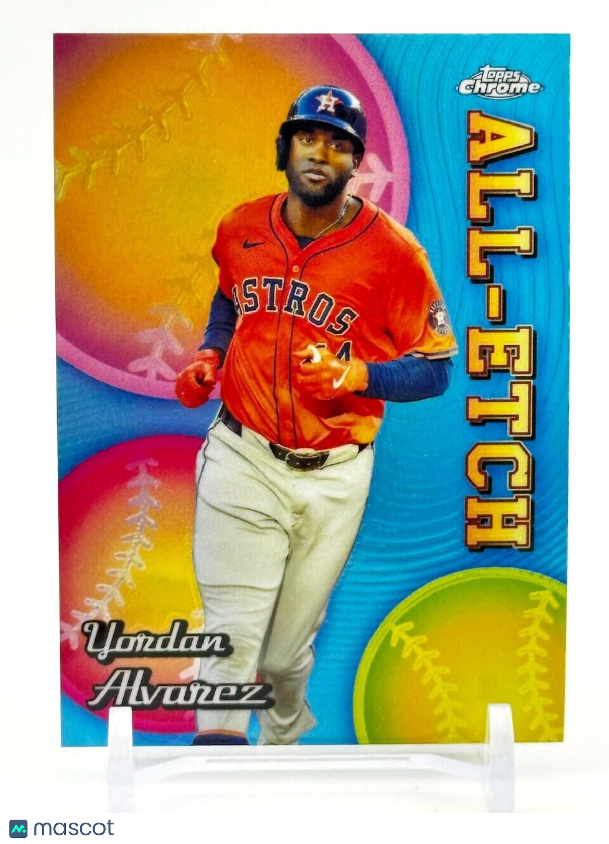 2024 Topps Chrome Update - All-Etch SP Insert - #CAEU-8 YORDAN ALVAREZ - Astros