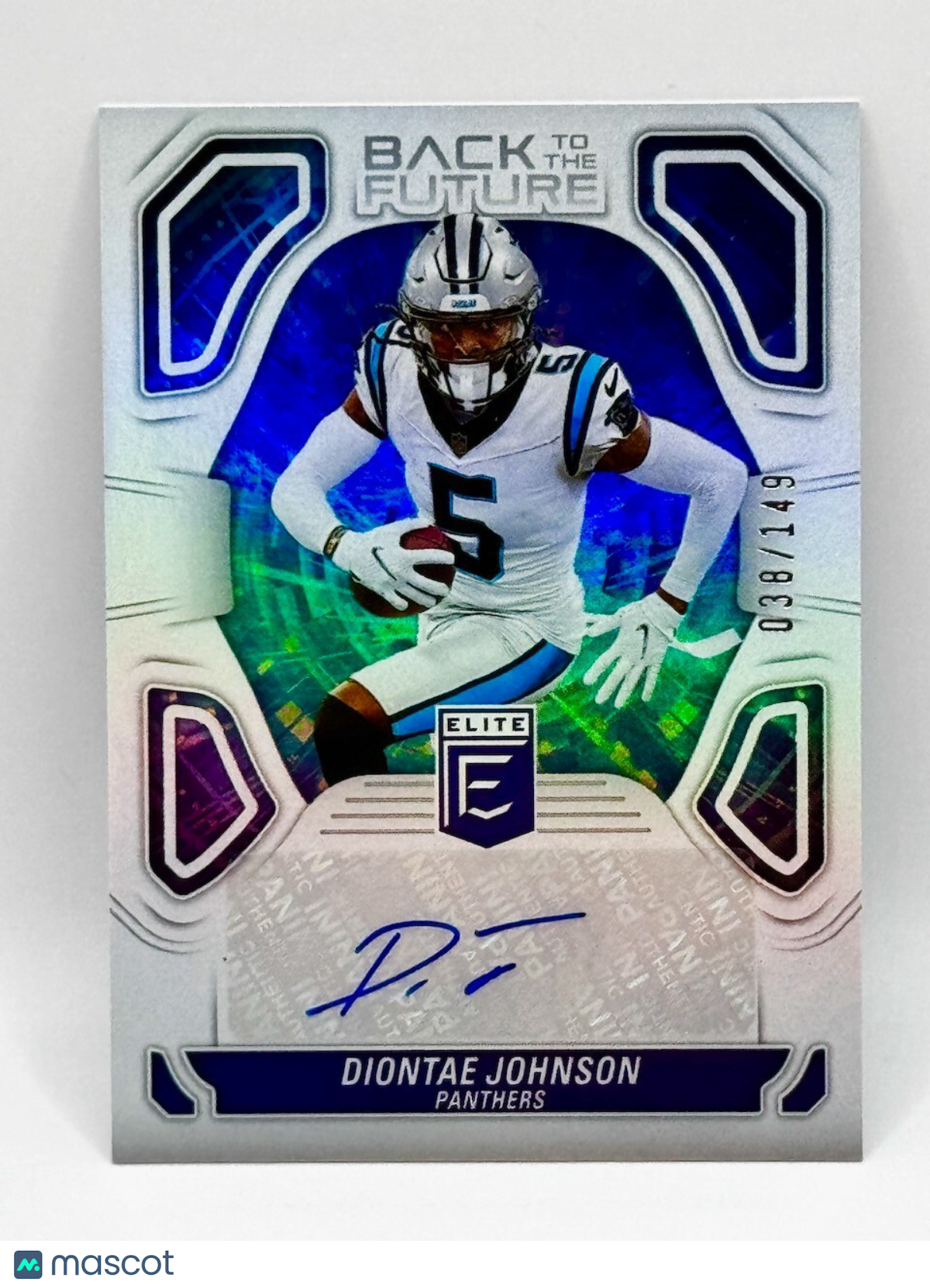 2024 DONRUSS ELITE BACK TO THE FUTURE AUTOGRAPH /149 #BTF-DJO DIONTAE JOHNSON