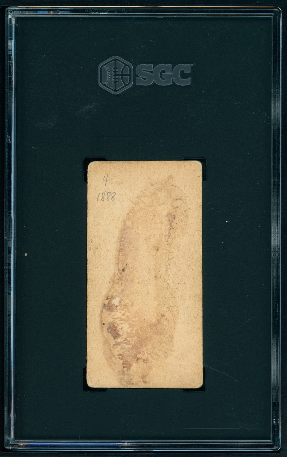 1888 N172 Old Judge #47-5 "Tod" Charles Brynan, Bat at Ready - Chicago - SGC 1++