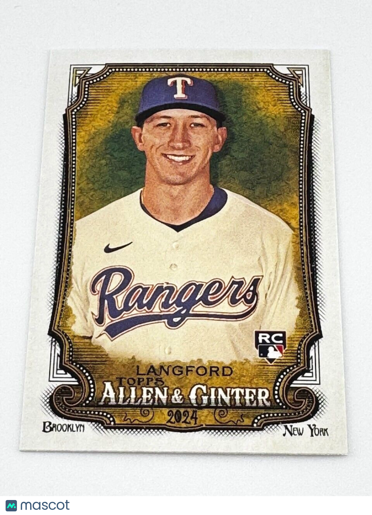 2024 Topps Allen & Ginter #278 - Wyatt Langford (RC) Rookie - Rangers