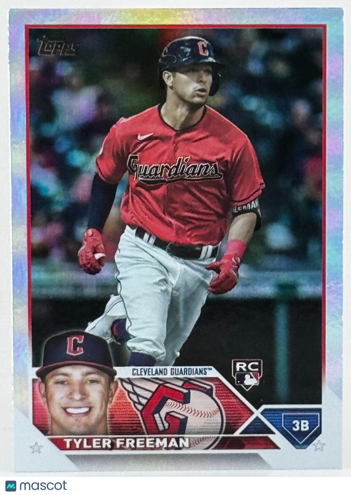 ⚾️ 2023 Topps Series 2 - Tyler Freeman #462 Rainbow Foil (RC) Rookie