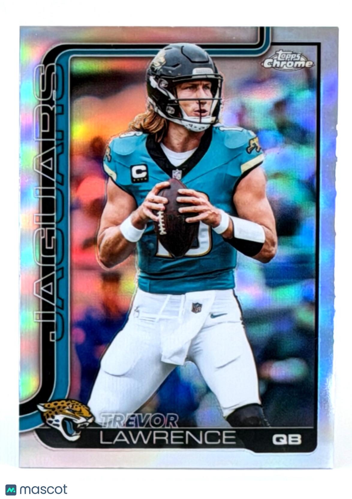 🏈 2025 Topps Chrome Football #138 Trevor Lawrence - REFRACTOR
