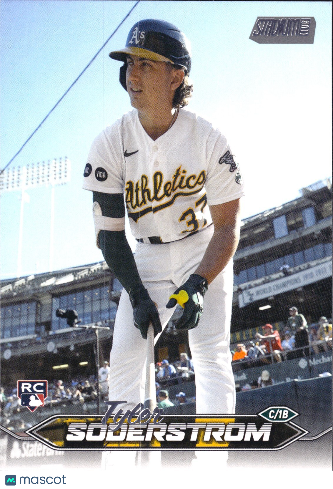 2024 Topps Stadium Club - #215 Tyler Soderstrom (RC)