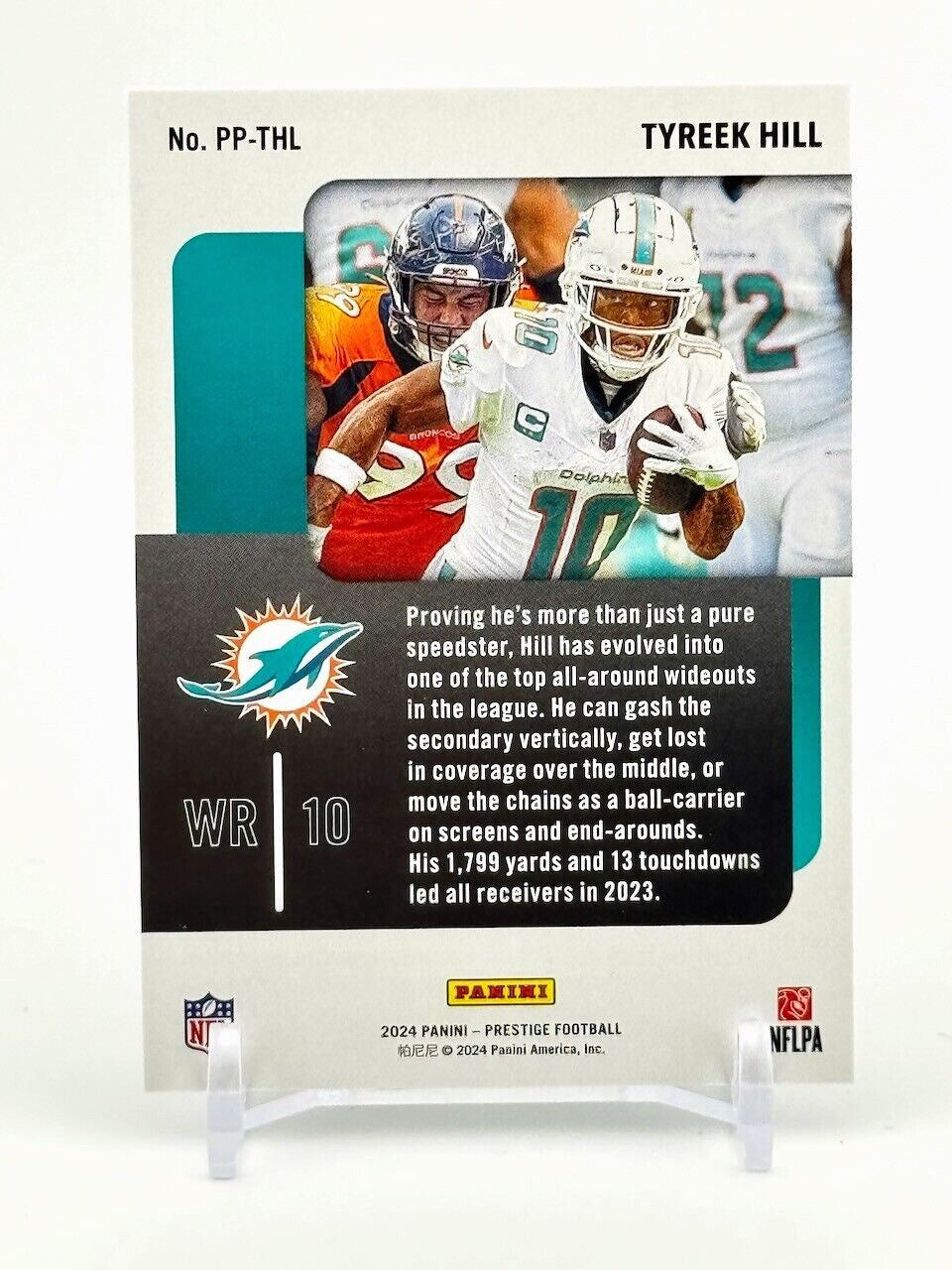 2024 Panini Prestige Prestigious Pros #PP-THL Tyreek Hill - Miami Dolphins