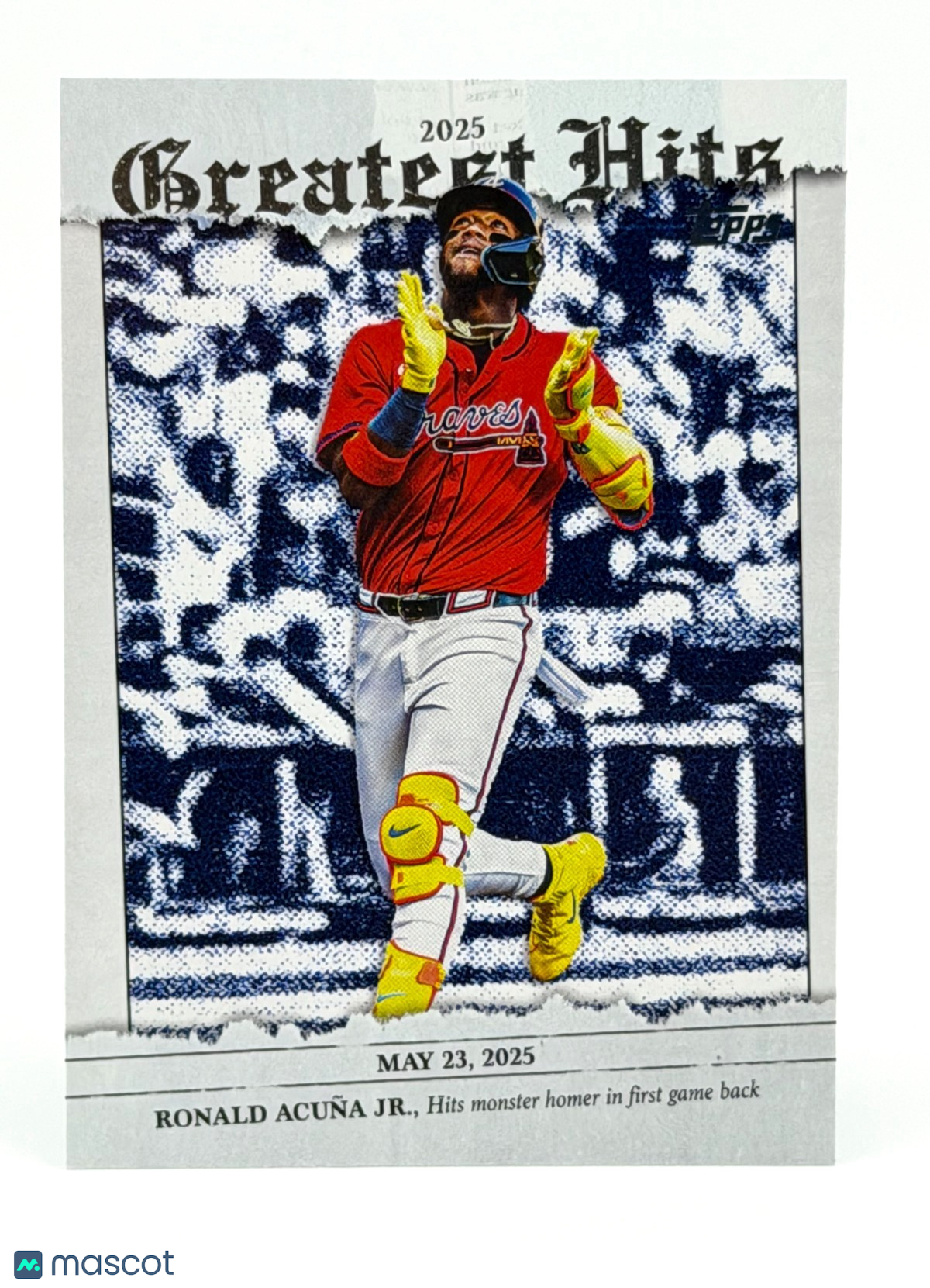 2026 Topps #GH-19 2025 Greatest Hits - Ronald Acuna Jr.