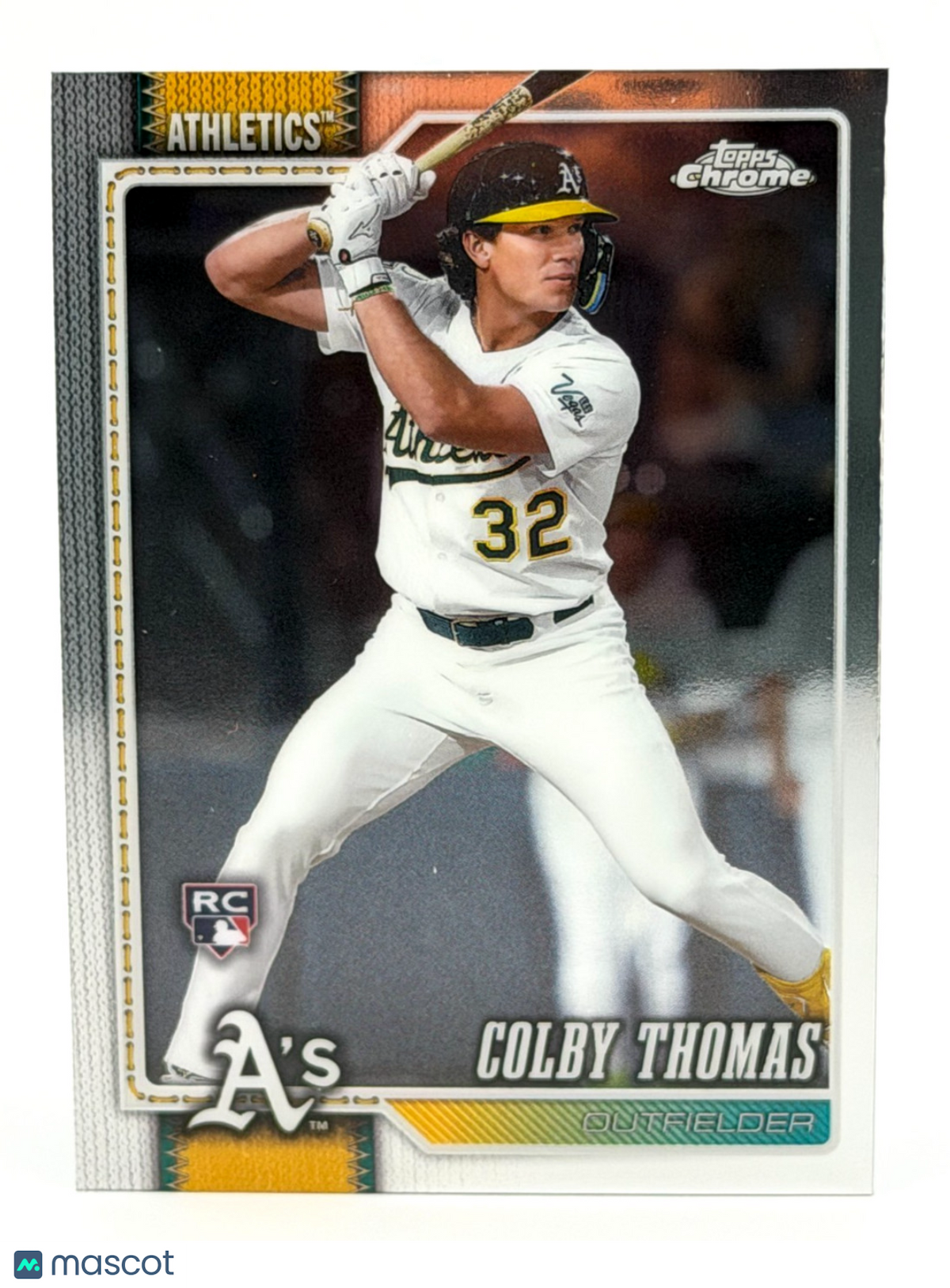 2026 Topps Chrome #147 Colby Thomas RC Rookie - A's