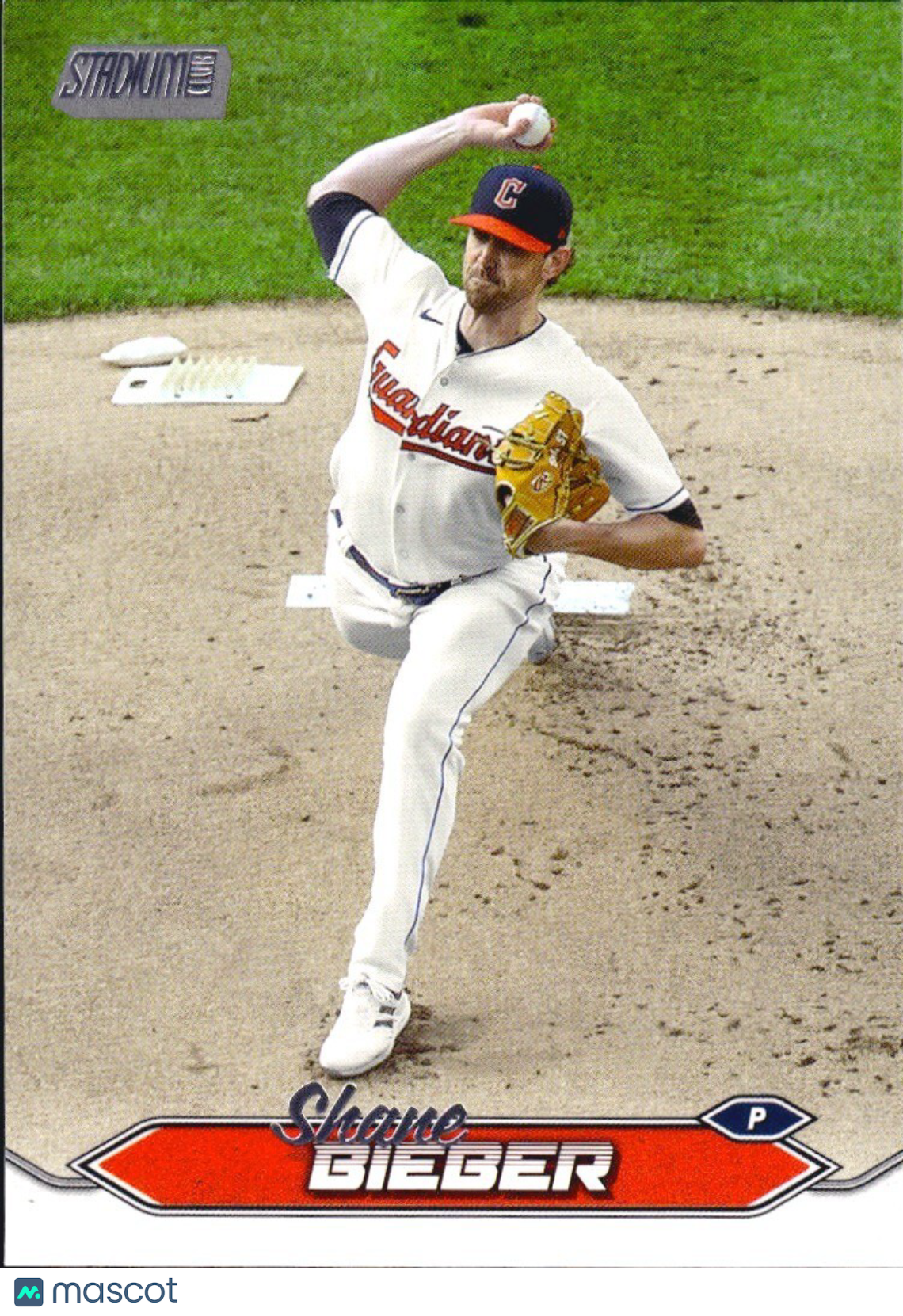2024 Topps Stadium Club #66 Shane Bieber - Guardians