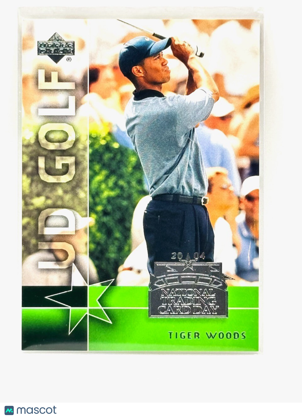 2004 UPPER DECK GOLF NATIONAL TRADING DAY - TIGER WOODS #UD-14