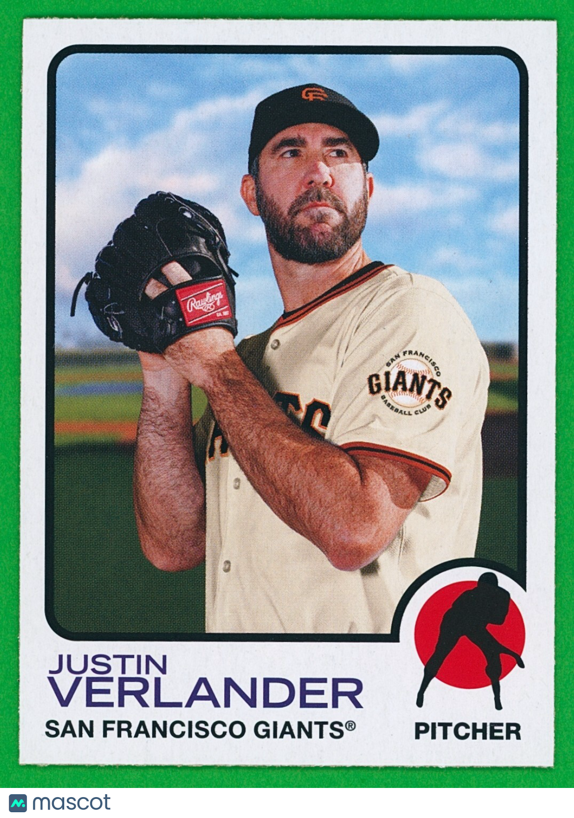 ⚾️ 2025 Topps Heritage #H25-22 25th Anniversary 1973 Topps - Justin Verlander SP