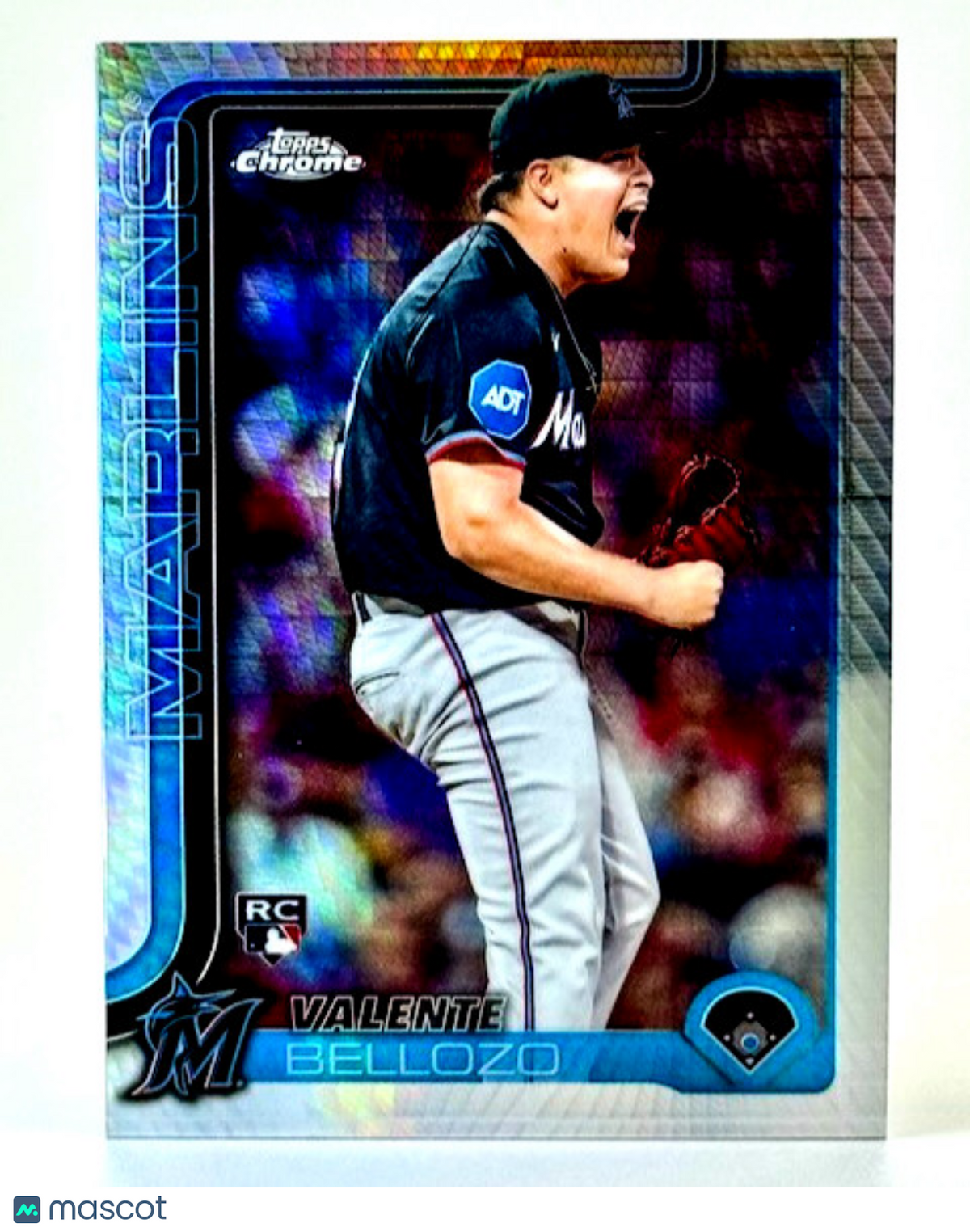⚾️ 2025 Topps Chrome #122 PRISM REFRACTOR - Valente Bellozo (RC) Rookie