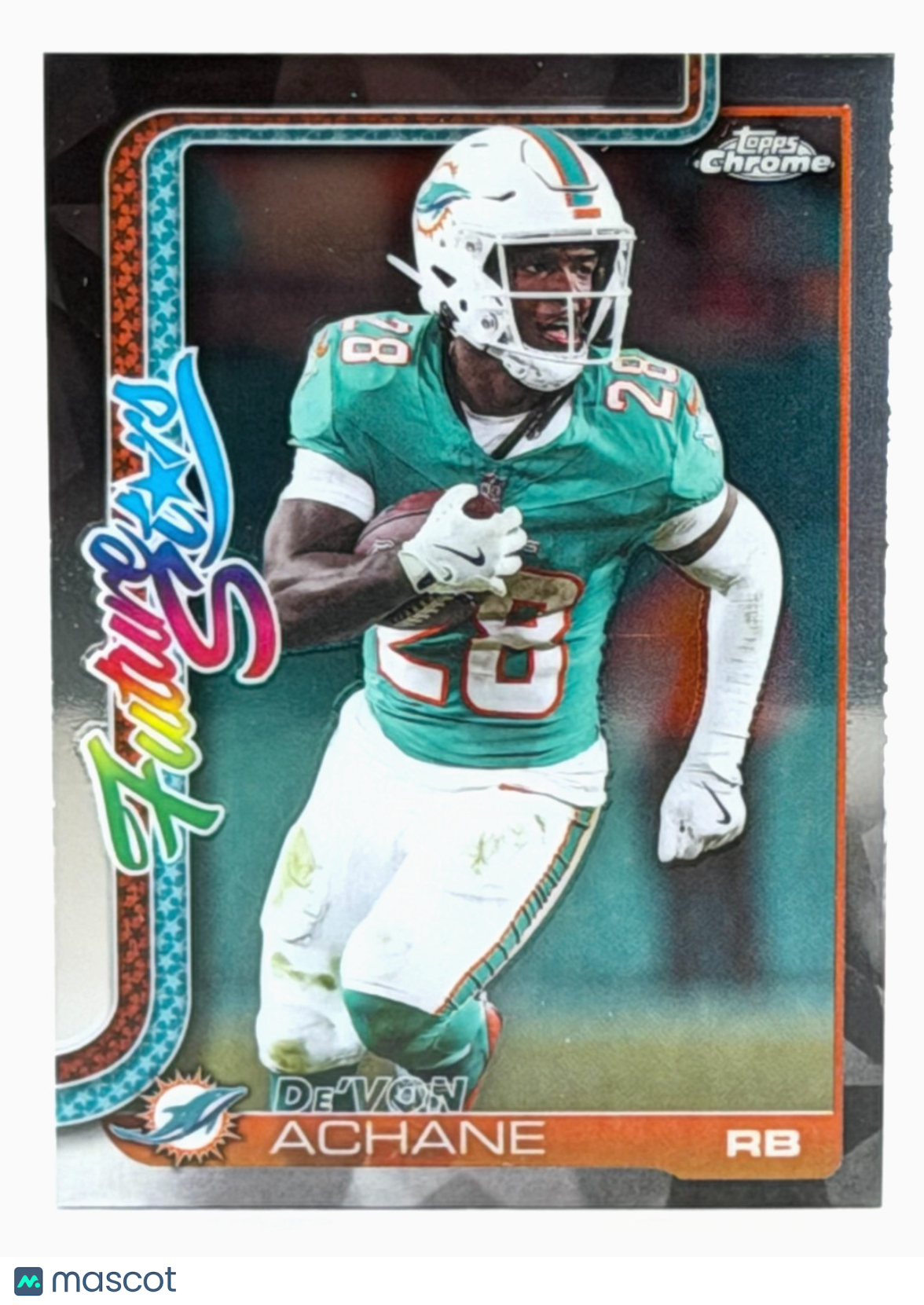 🏈 2025 Topps Chrome Football #FS-12 Future Stars - Devone Achane - Dolphins