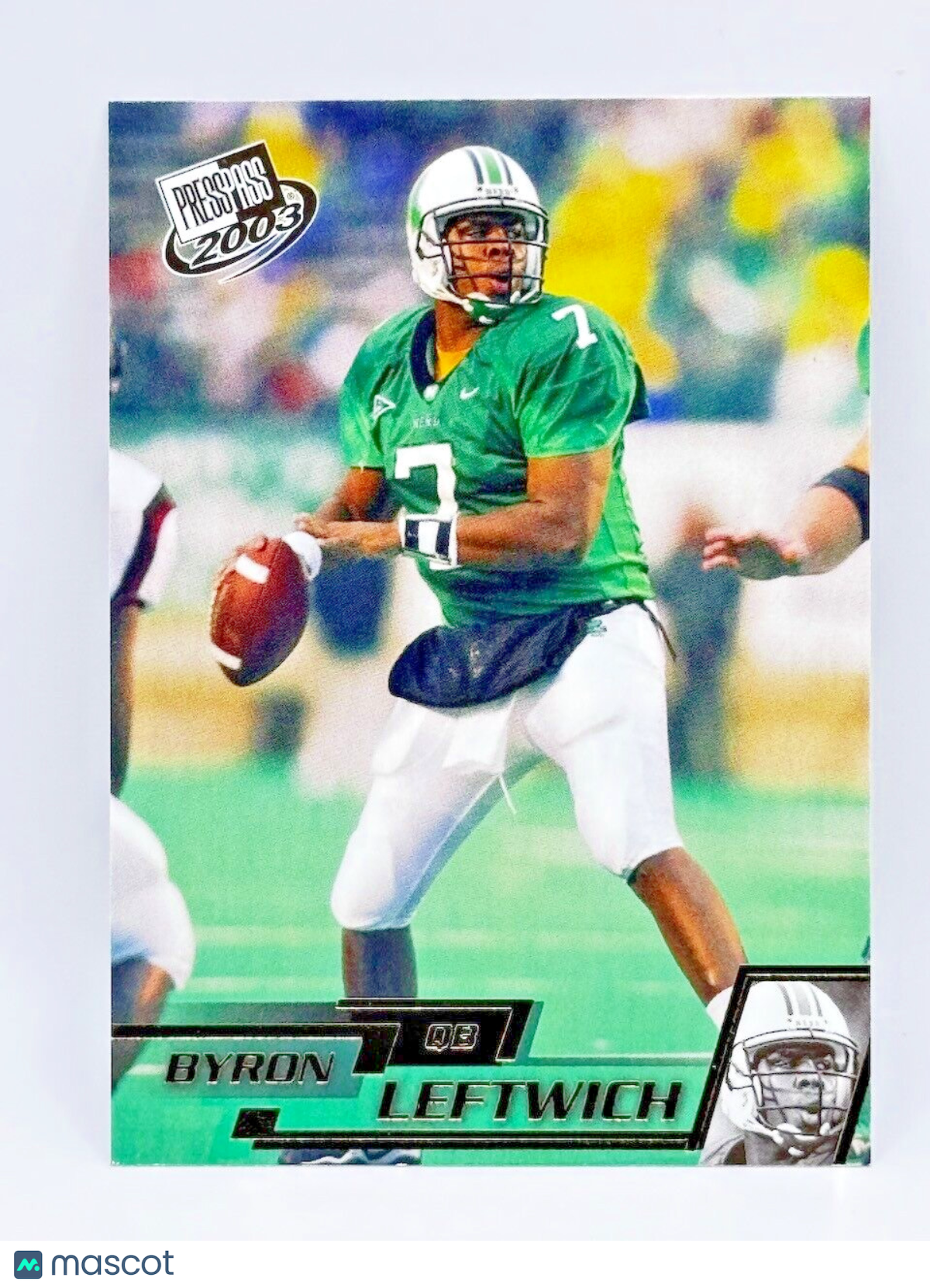 2003 Racing Champions South - Press Pass - #7 Byron Leftwich (RC) - Marshall
