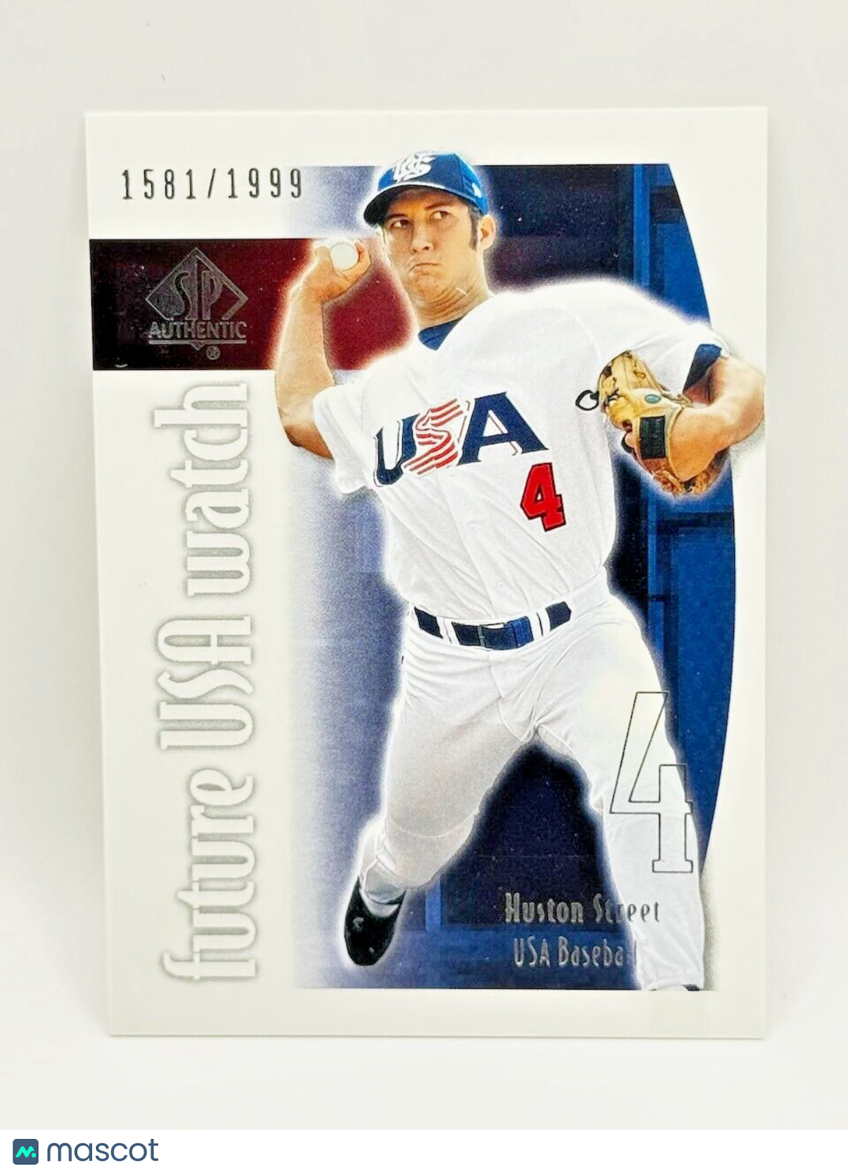 2002 SP Authentic USA Baseball #USA6 - Future USA Watch - Huston Street /1999