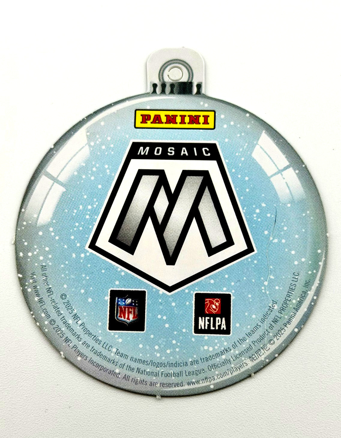 2025 Panini Mosaic - Holiday Ornament - Travis Hunter (RC)
