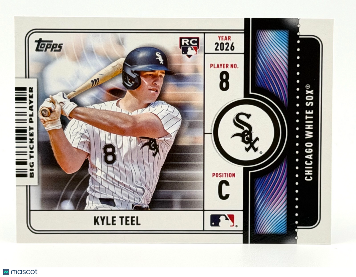 2026 Topps #BTP-26 Big Ticket Player - Kyle Teel RC Rookie