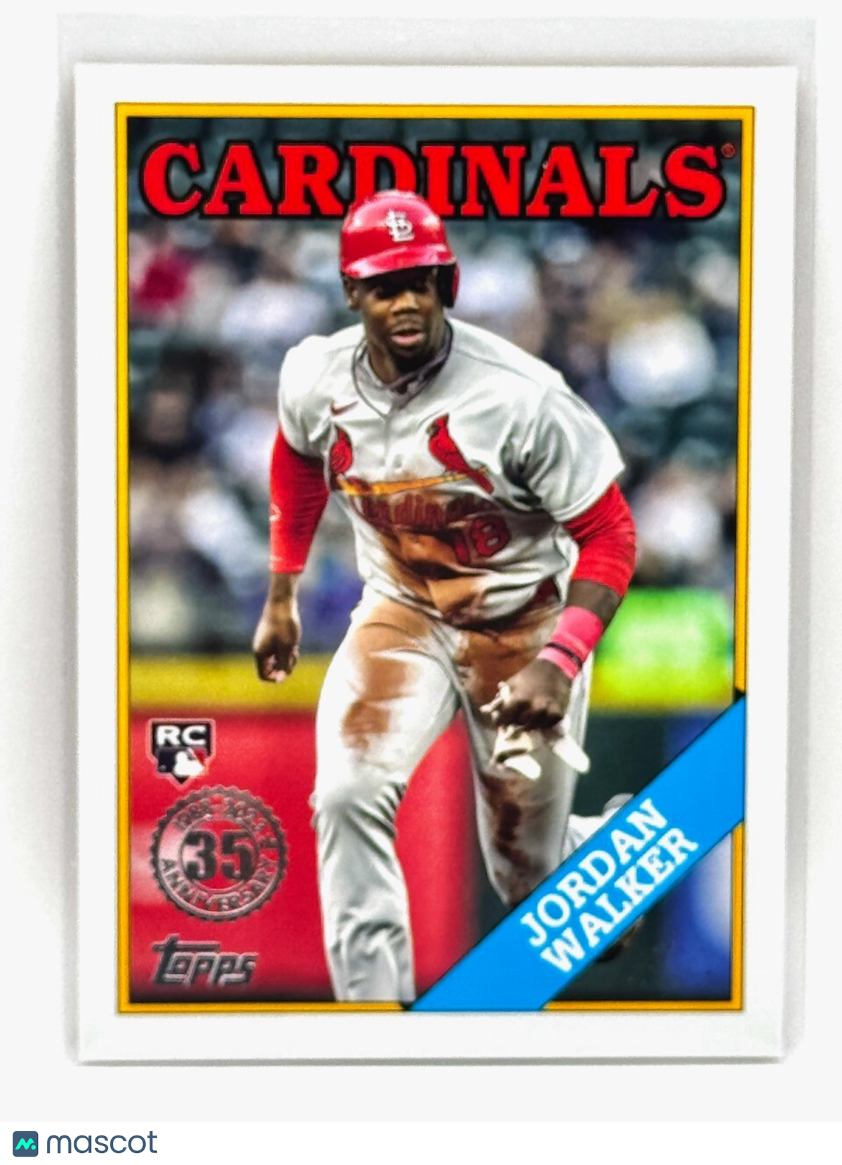 2023 TOPPS UPDATE SERIES - 35TH -1988 TOPPS BASEBALL #88US-49 JORDAN WALKER (RC)