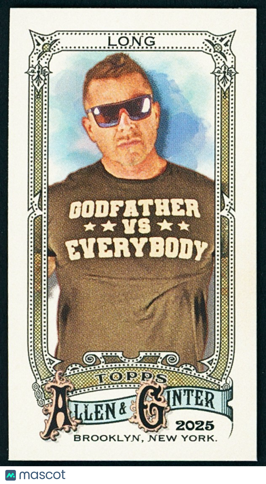 2025 Topps Allen & Ginter #267 Mark Long - Mini A&G Back