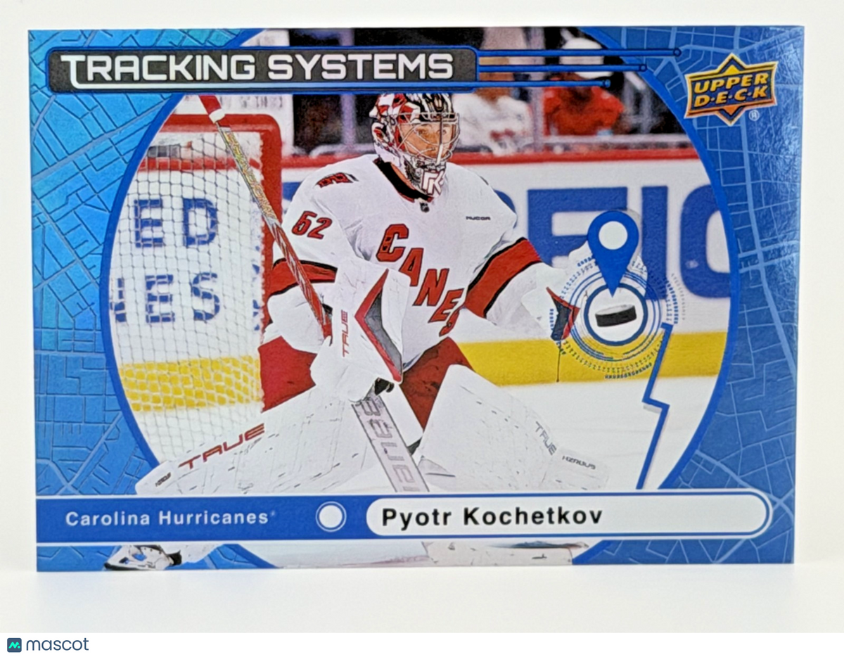 2025-26 Upper Deck Series 1 #TS-17 Tracking Systems - Pyotr Kochetkov