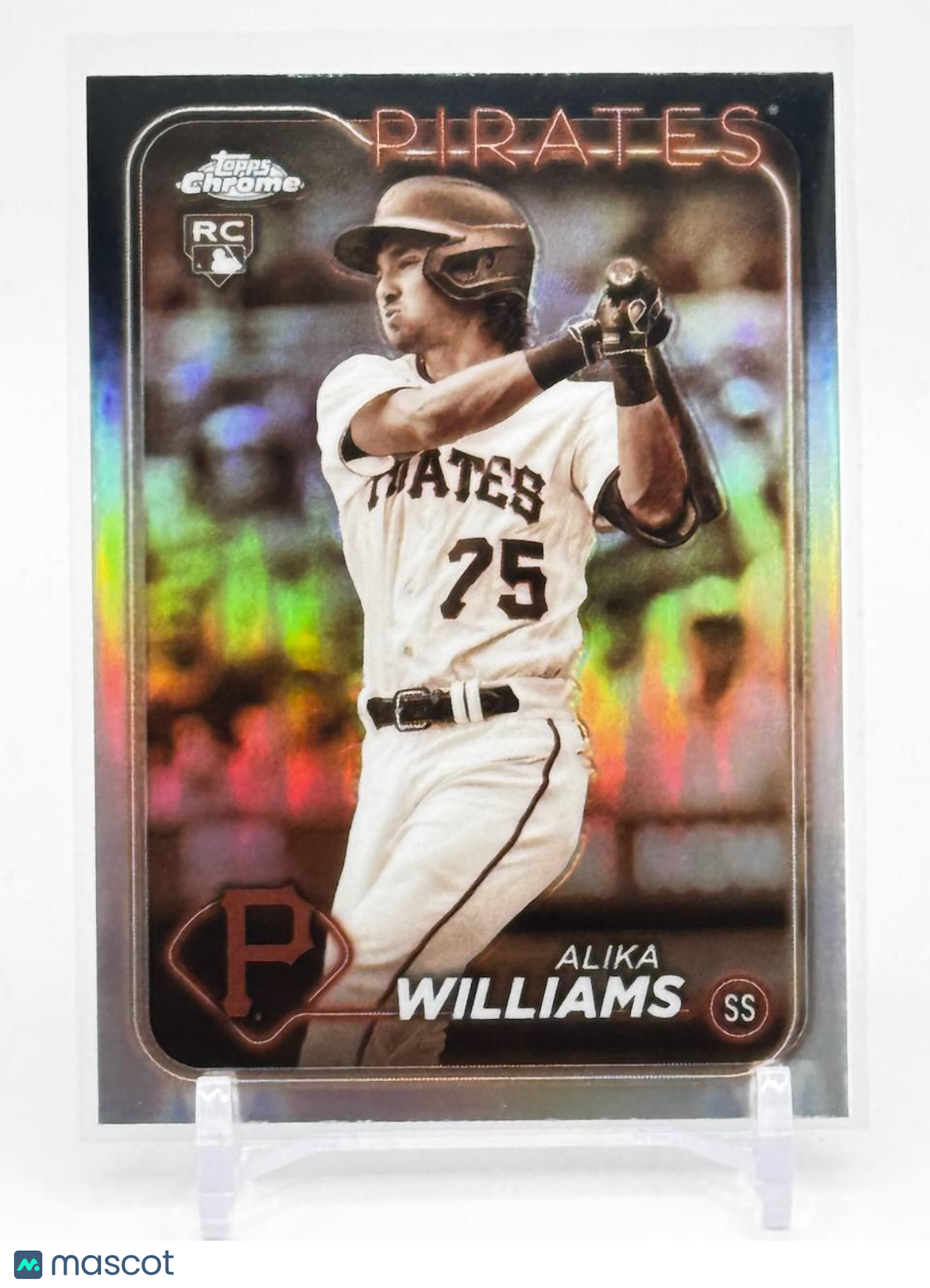 2024 Topps Chrome #34 Alika Williams Sepia Refractor