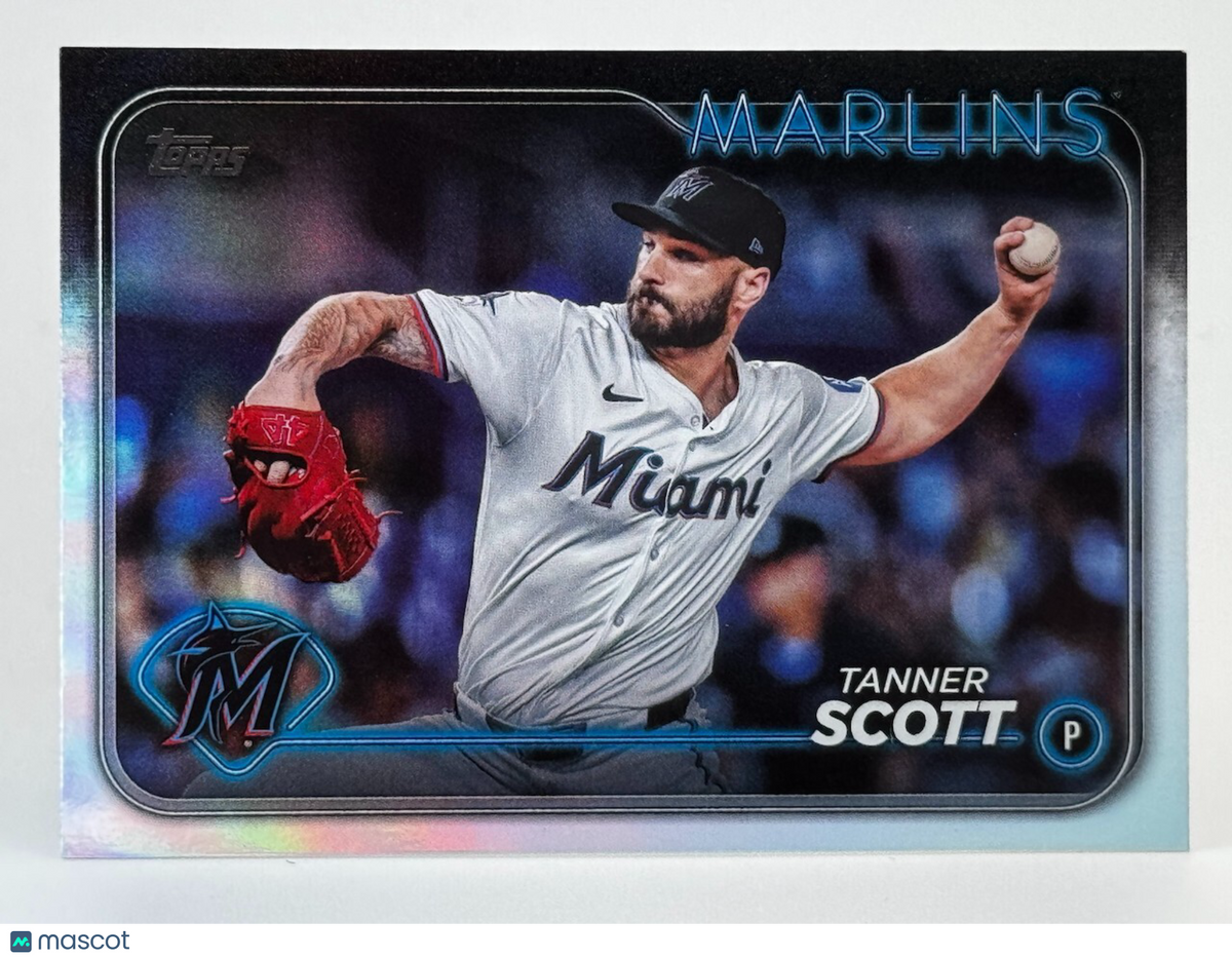2024 Topps Update Series Chrome Refractor #US237 Tanner Scott