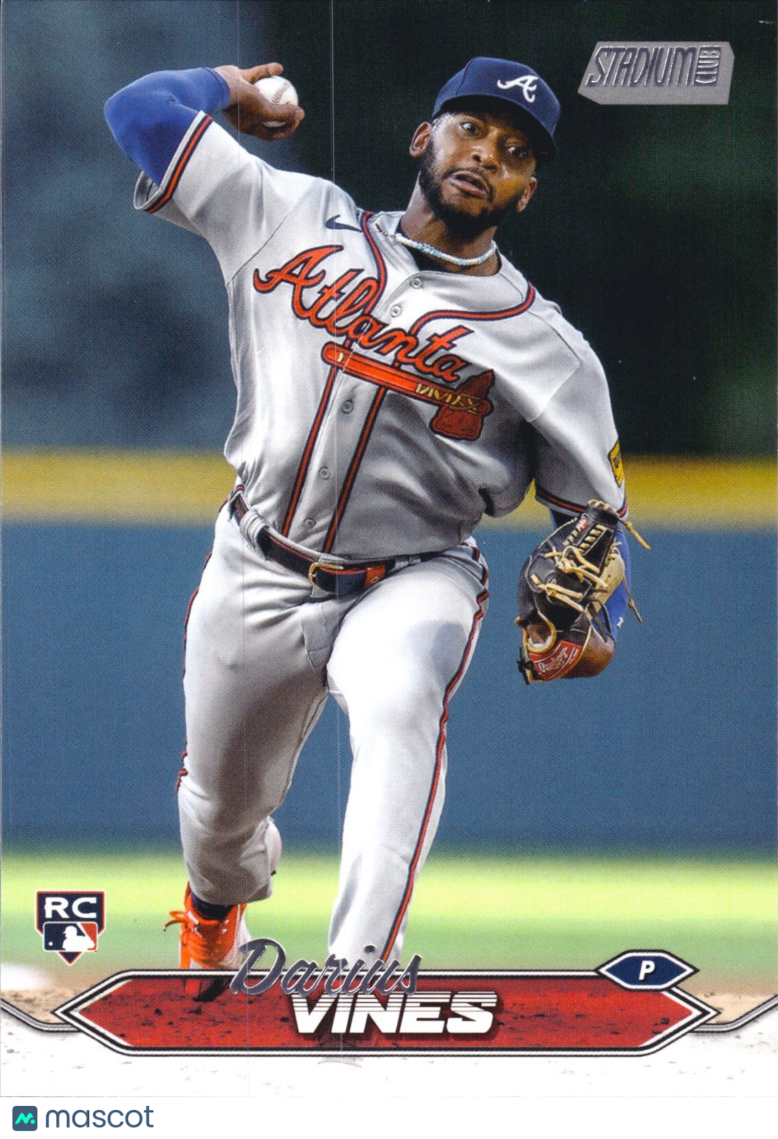 2024 Topps Stadium Club - #95 Darius Vines (RC) Rookie - Braves