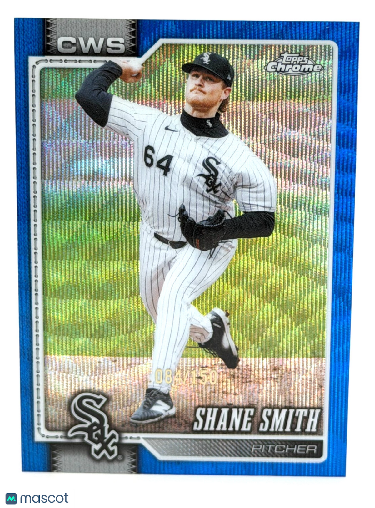 2026 Topps Chrome #215 Shane Smith (84/150) BLUE WAVE REFRACTOR