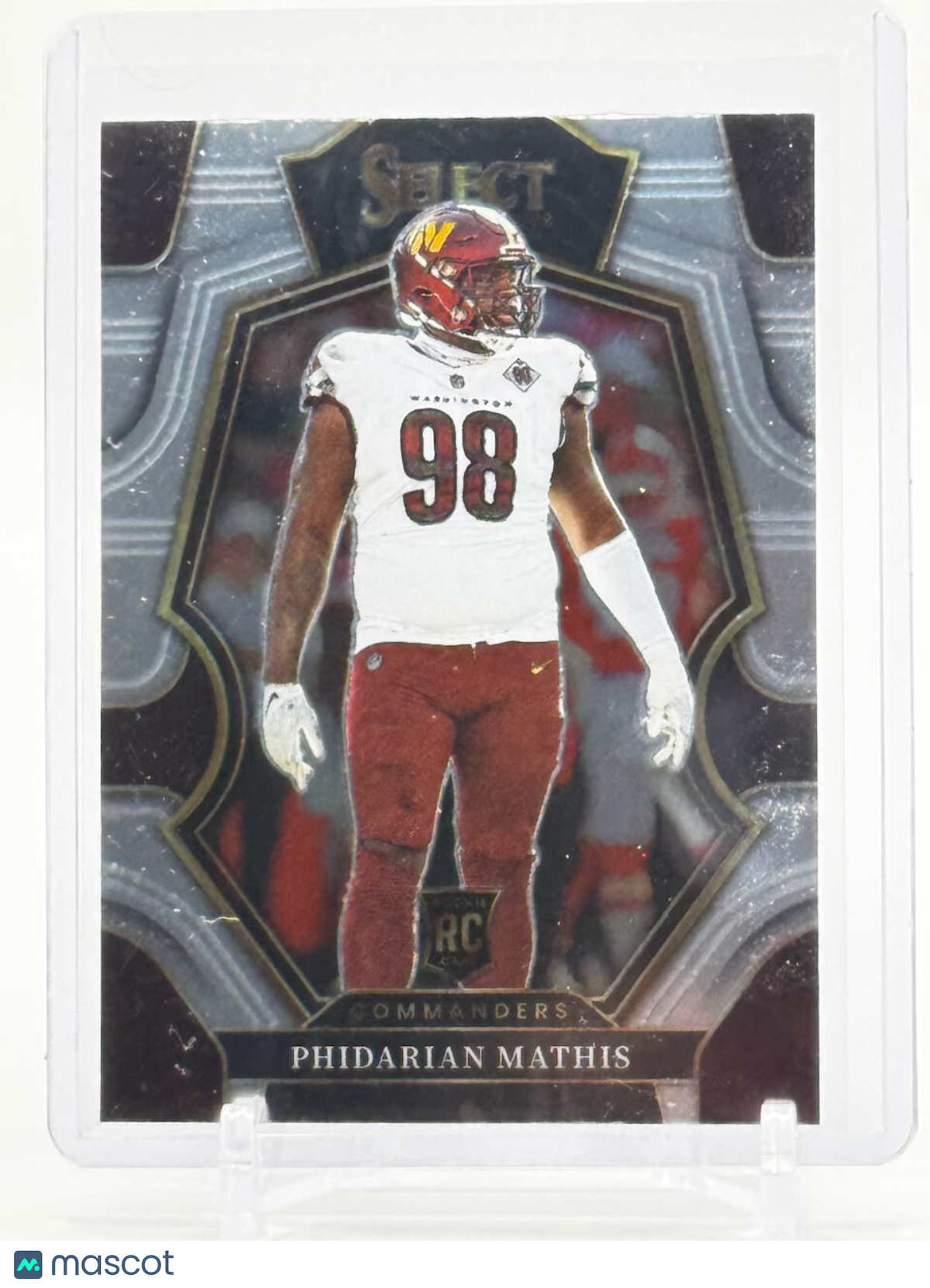 2022 Panini Select - Premier Level Silver Prizm #200 Phidarian Mathis (RC)