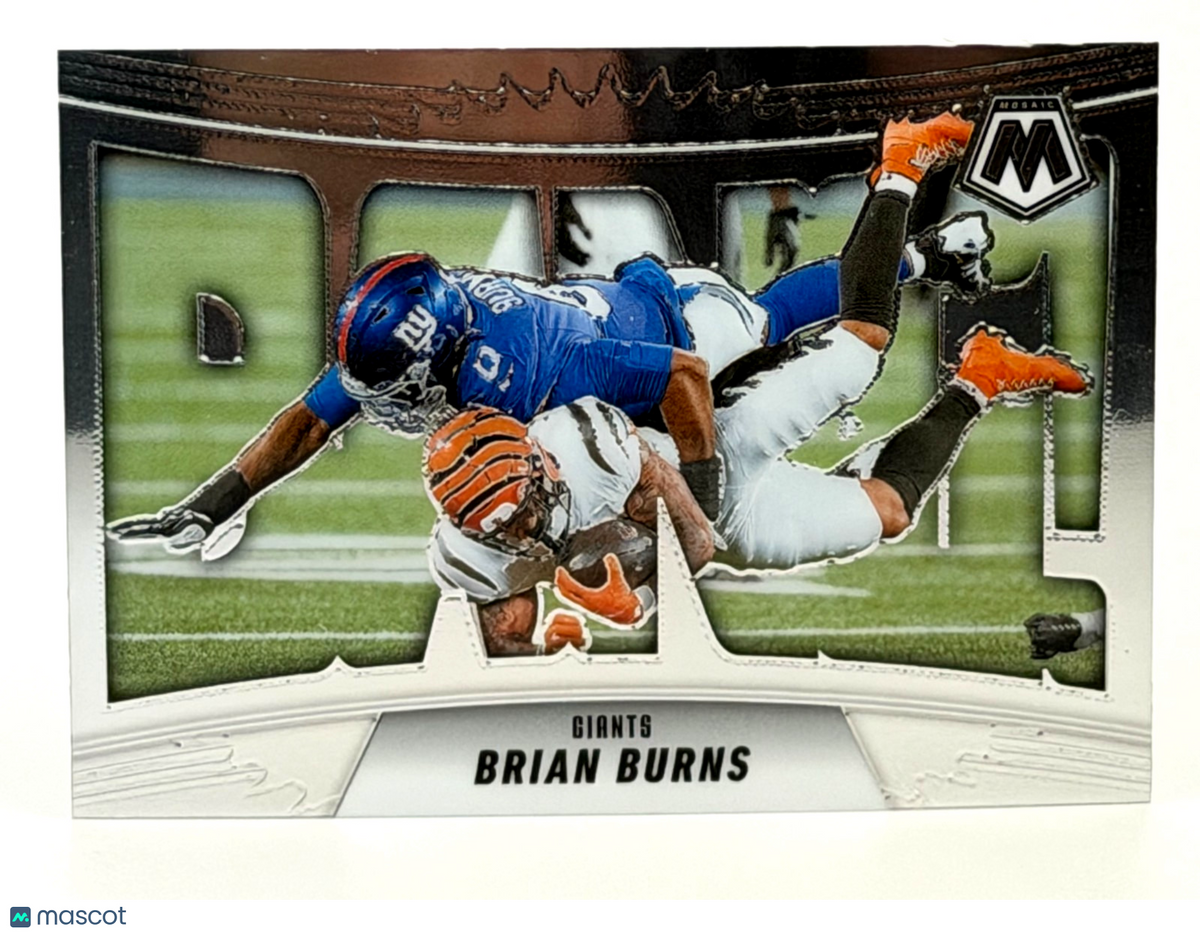 2025 Panini Mosaic #7 Brian Burns - BANG!