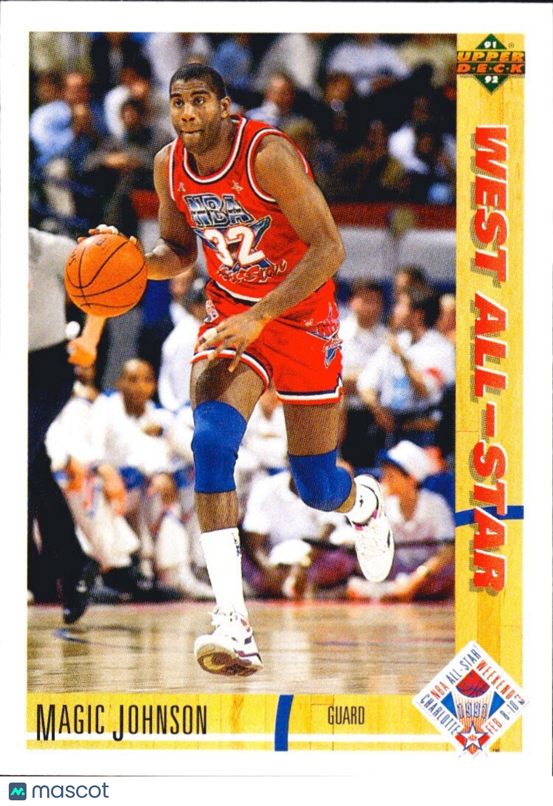 🏀 1991-92 Upper Deck - All-Star #57 Magic Johnson (HOF)