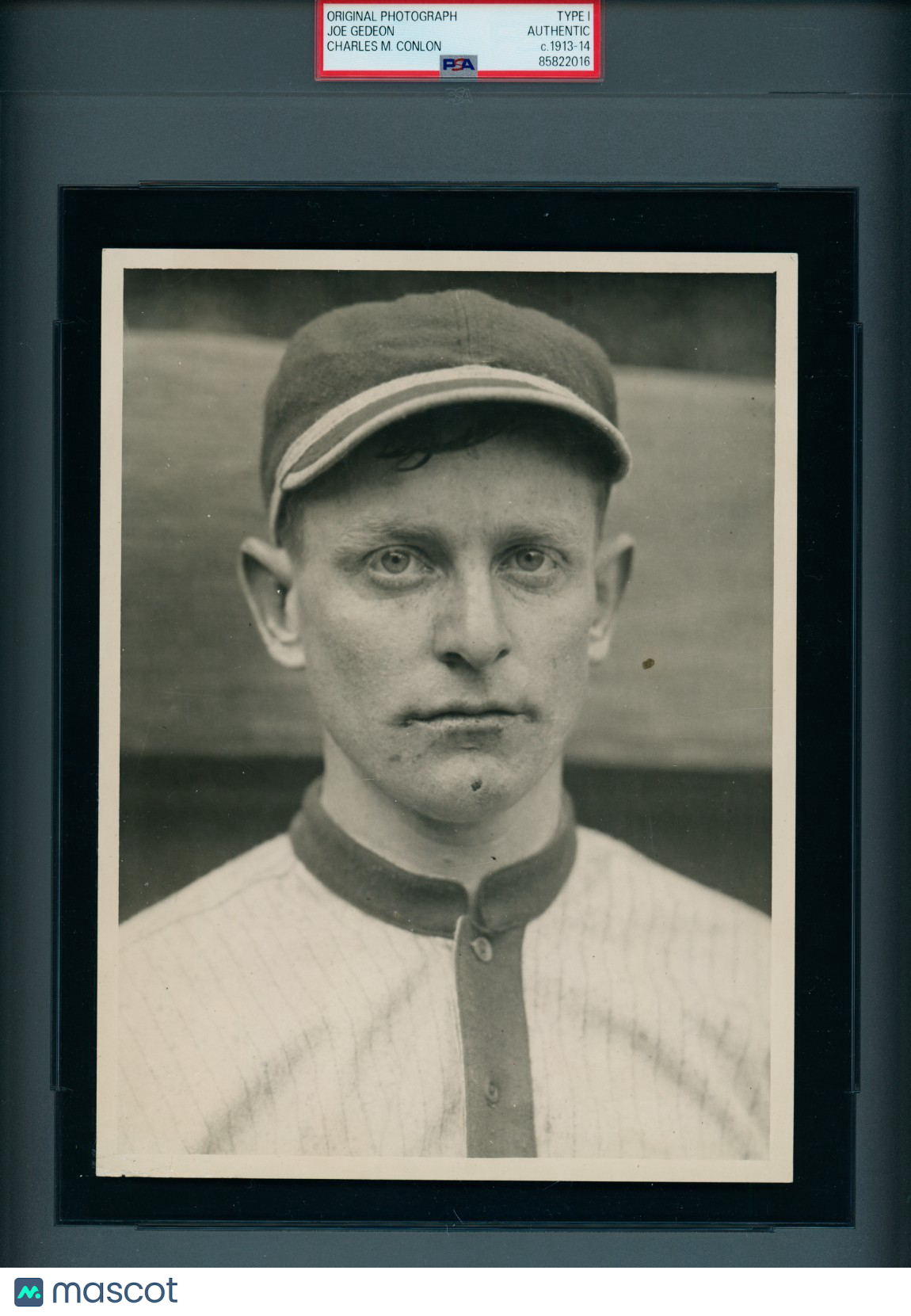 1913-14 Joe Gedeon - Chicago Black Sox Scandal CHARLES CONLON PORTRAIT Type 1