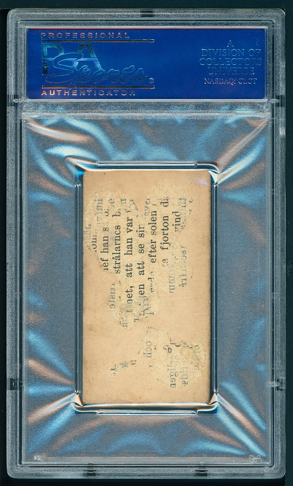 1887 N172 Old Judge Jack McGeachy (McGeachey) #310-1 Indianapolis,Transfer PSA 1