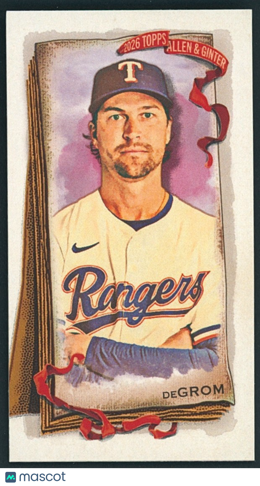 2026 Topps Allen & Ginter MINI #104 Jake DeGrom - Rangers