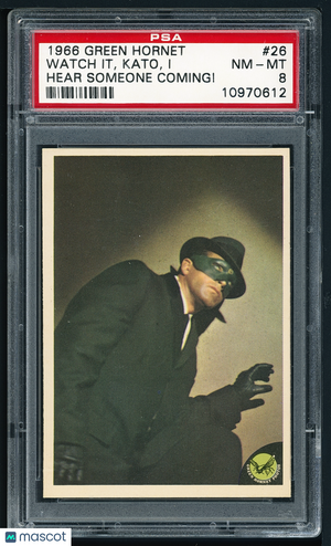1966 Green Hornet RC Rookie #26 Watch It Kato... Low Pop - PSA 8