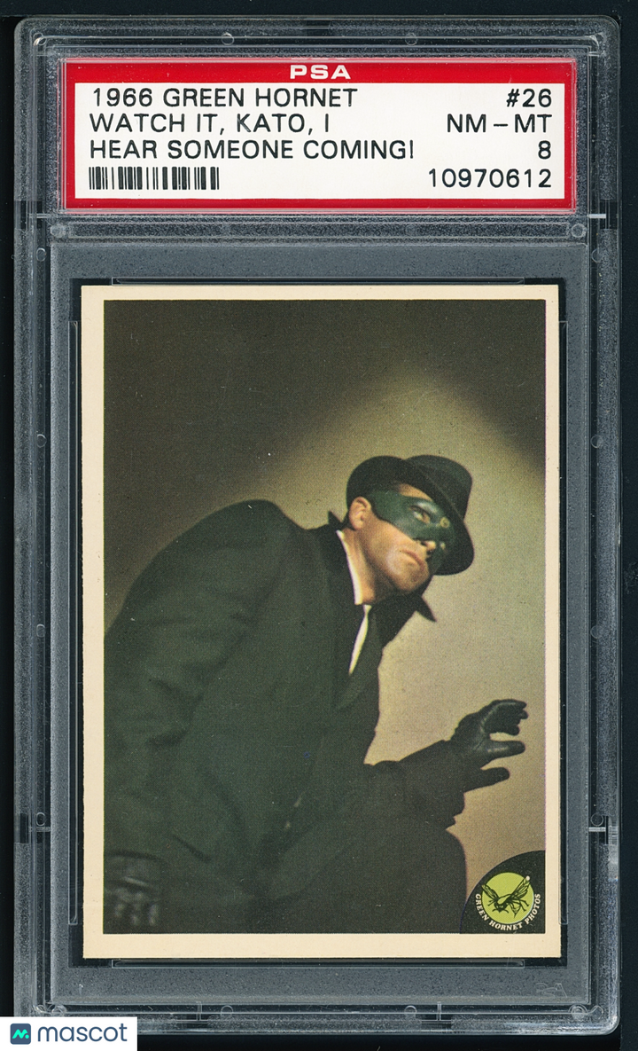 1966 Green Hornet RC Rookie #26 Watch It Kato... Low Pop - PSA 8