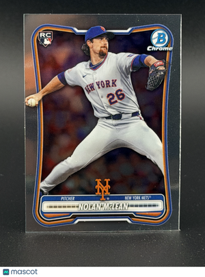 2026 Bowman Chrome Baseball Nolan McLean #80 Rookie RC