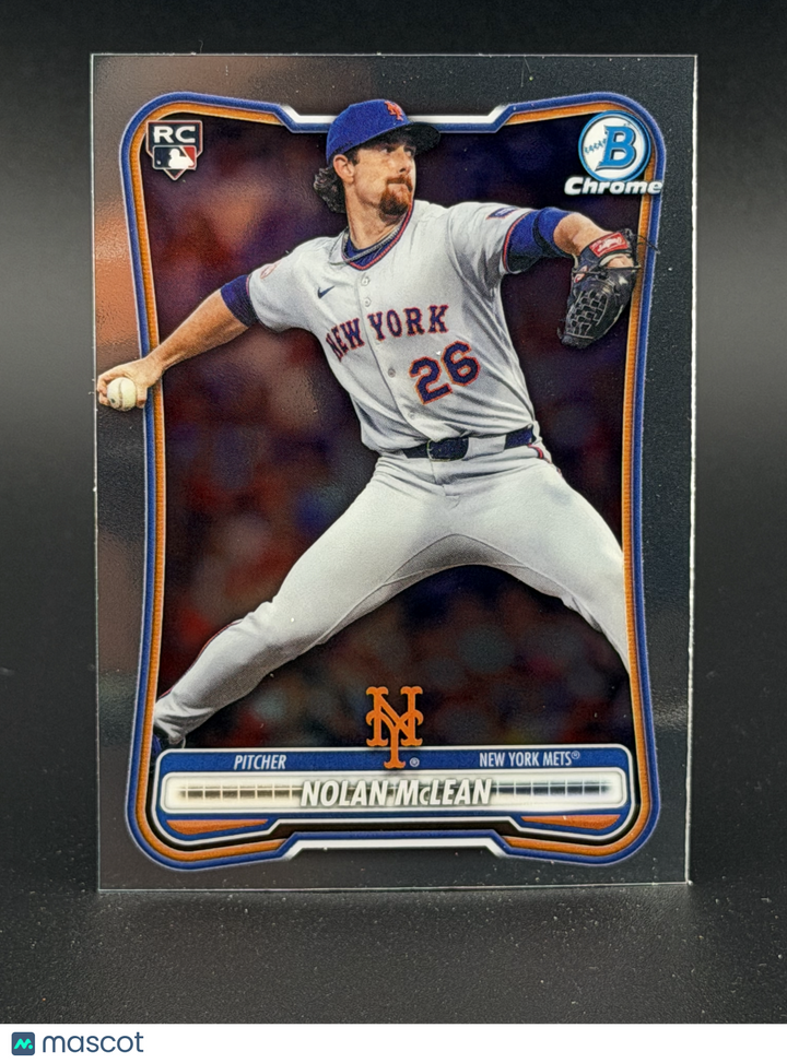 2026 Bowman Chrome Baseball Nolan McLean #80 Rookie RC